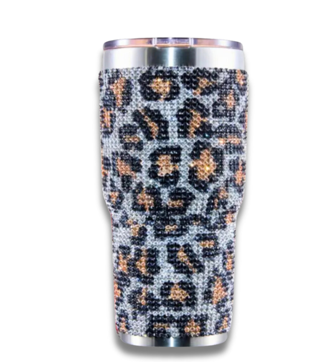 Eleganza Brillante Leopard Luxe Kaffeetasse 900ML/30oz